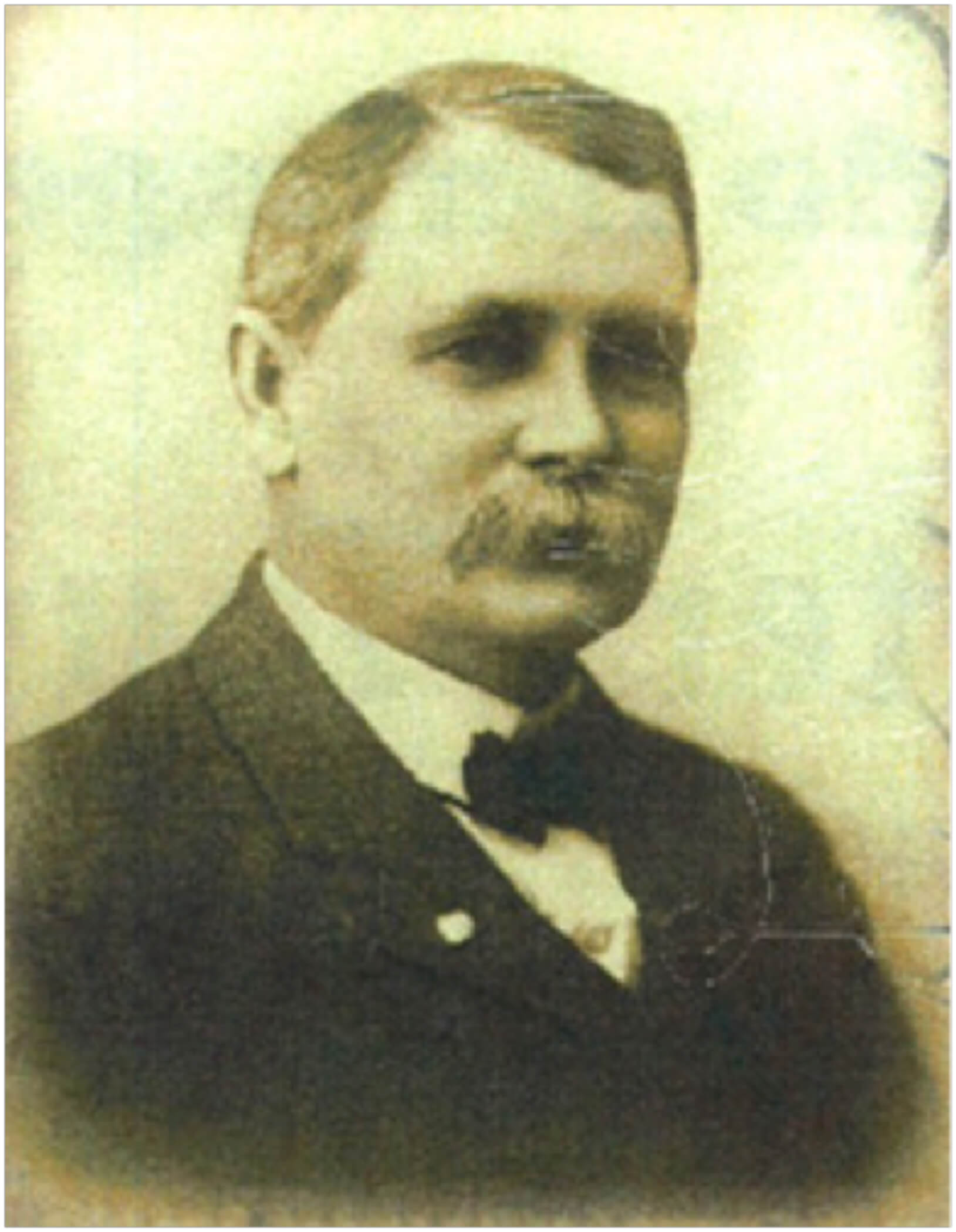 Sepia-toned historic photo of William Lindley